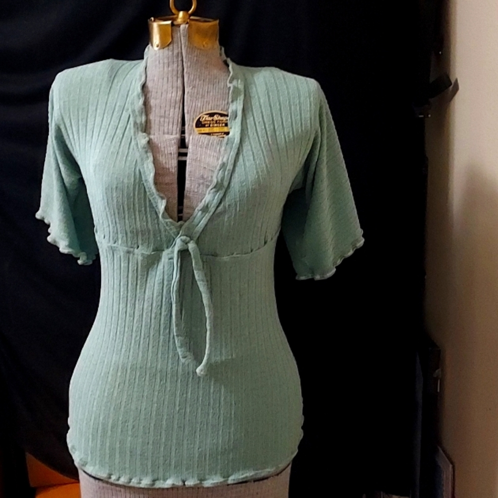 Hand made v neck sweater